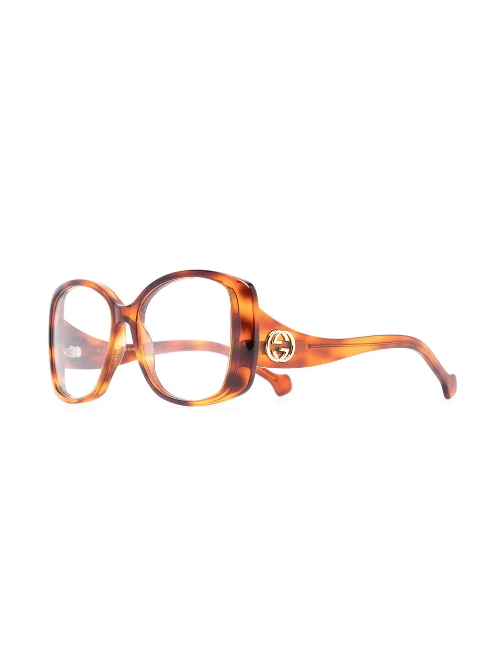 Gucci Eyewear Bril met vierkant montuur - Bruin