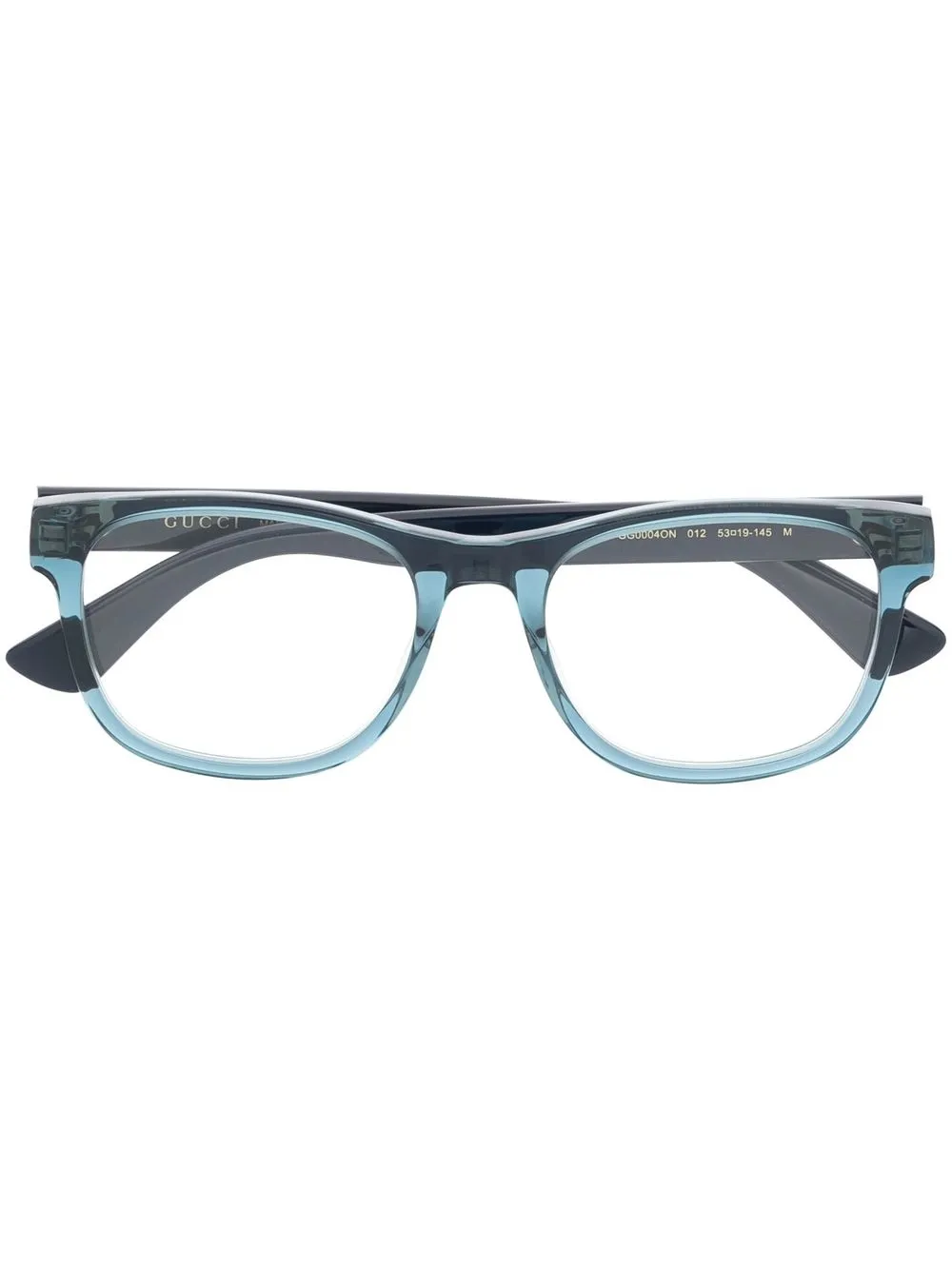 

Gucci Eyewear rectangle-frame optical glasses - Blue