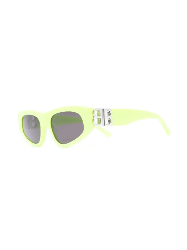 Balenciaga Eyewear Dynasty D-frame Sunglasses | Yellow | FARFETCH CA