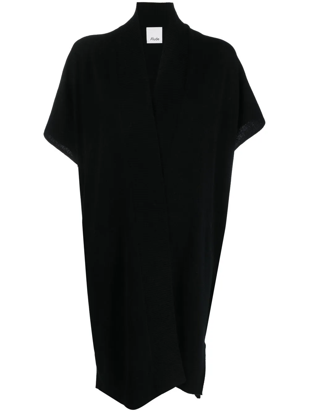 

Allude cárdigan de cachemira manga corta - Negro
