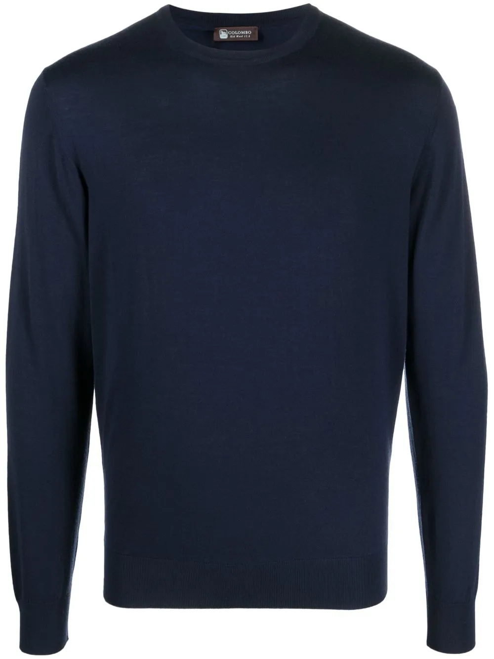 

Colombo crew neck pullover jumper - Blue