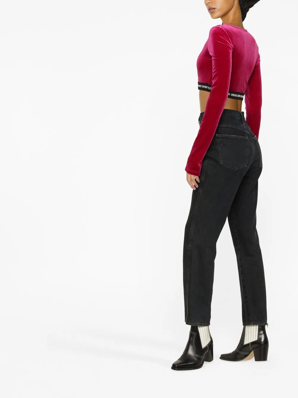 Versace Jeans Couture Top In Red