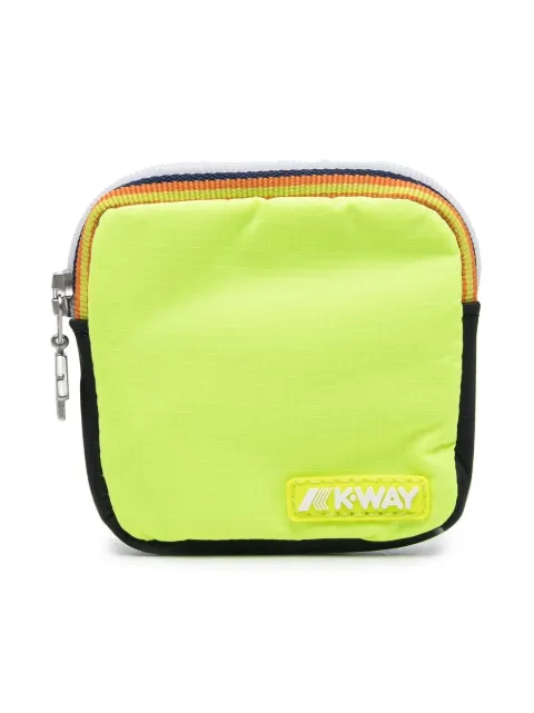 K Way Kids logo-patch bag