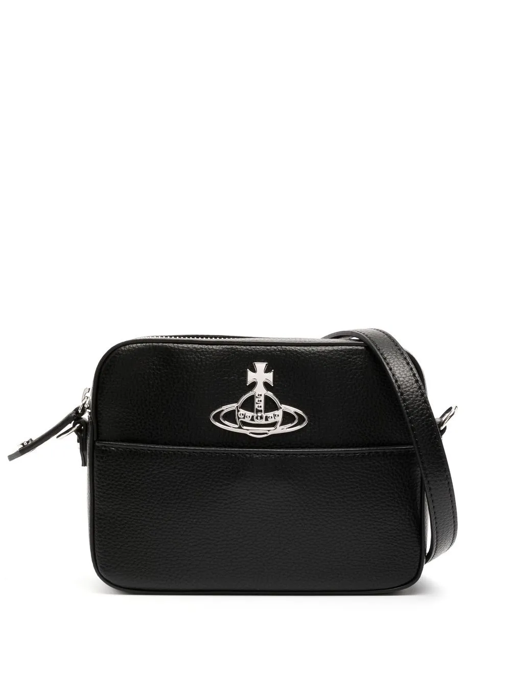 

Vivienne Westwood Rachel grained crossbody bag - Black