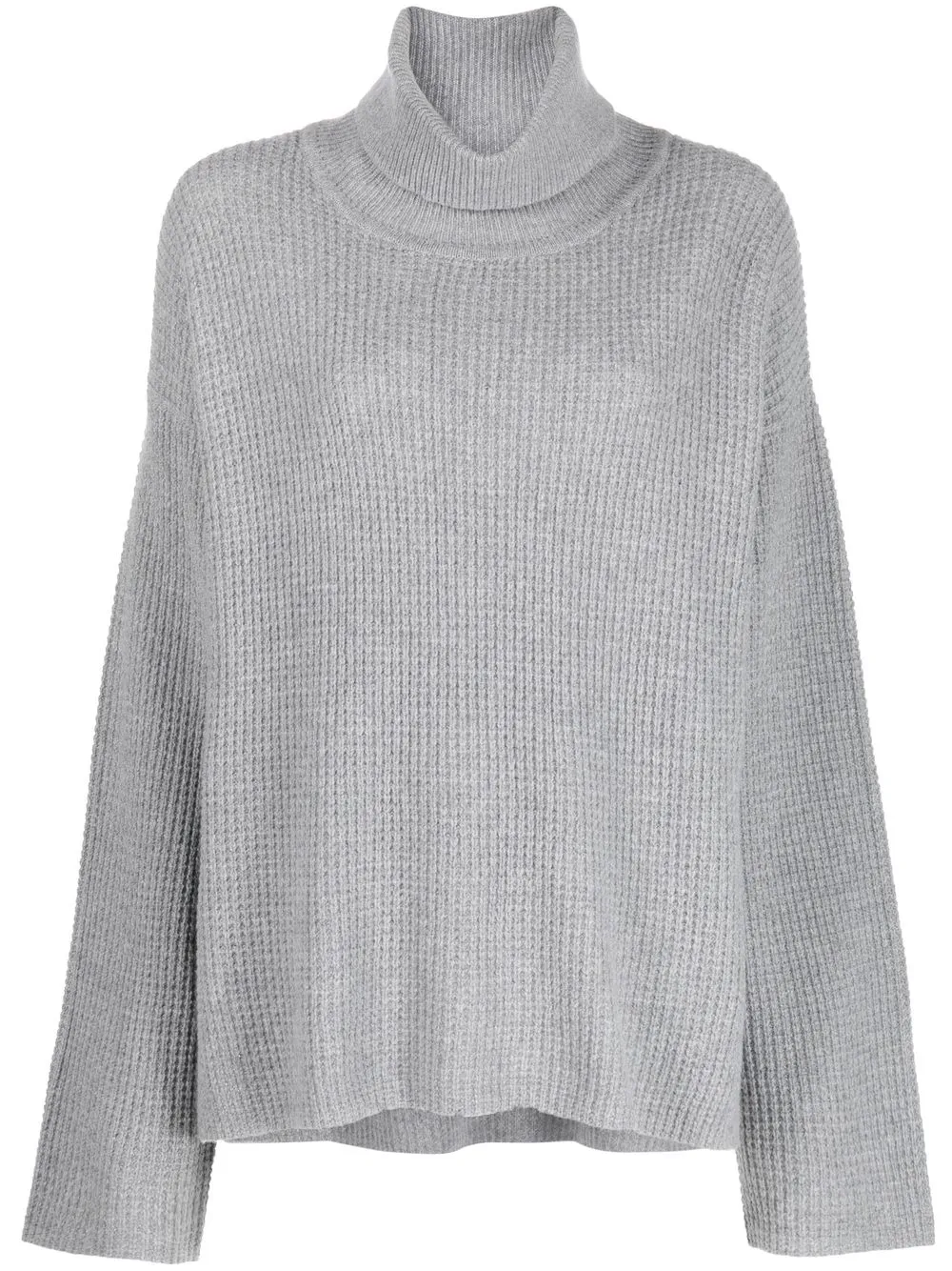 

Designers Remix waffle-knit roll-neck jumper - Grey