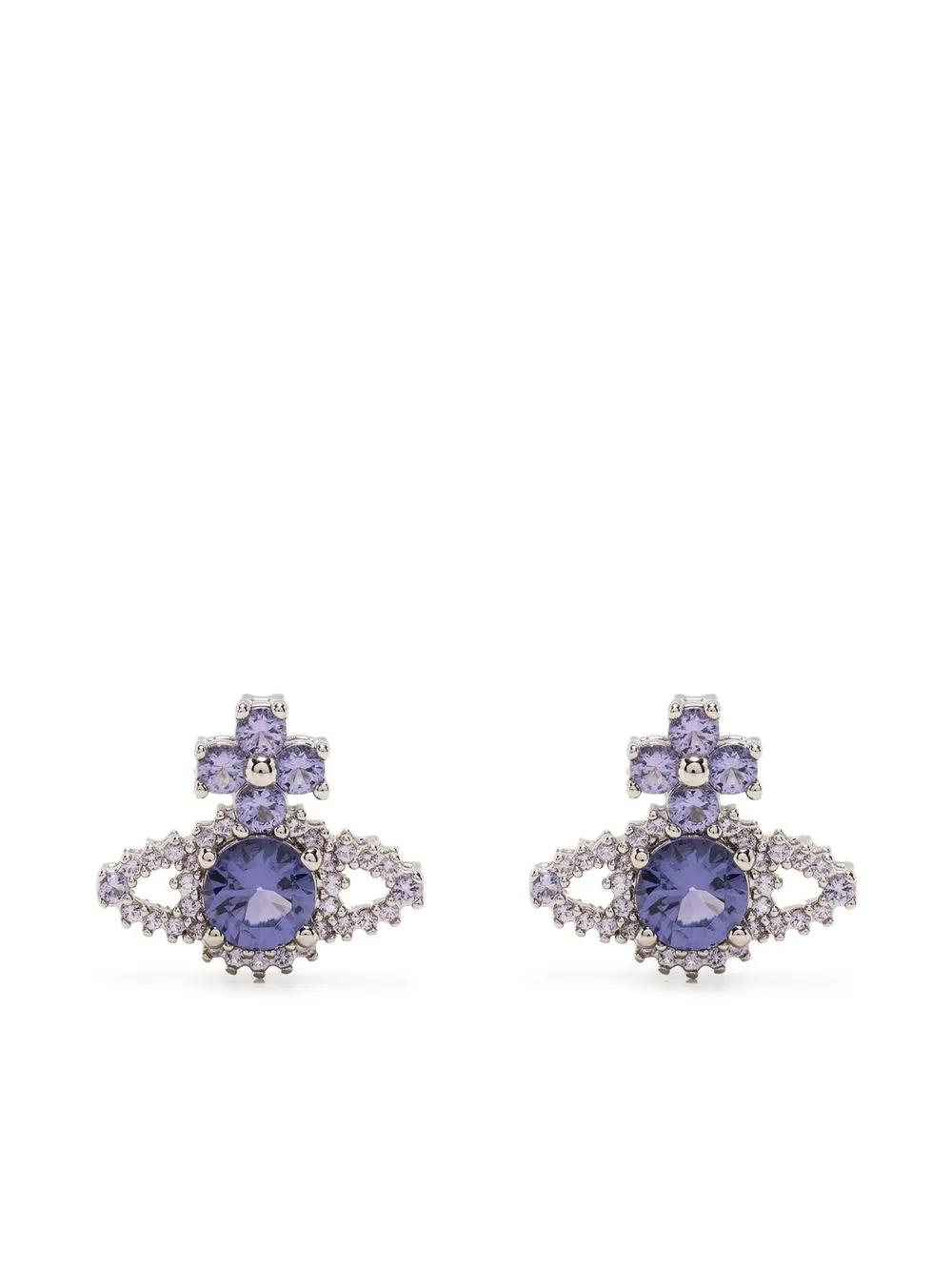 

Vivienne Westwood Valentina Orb stud earrings - Silver
