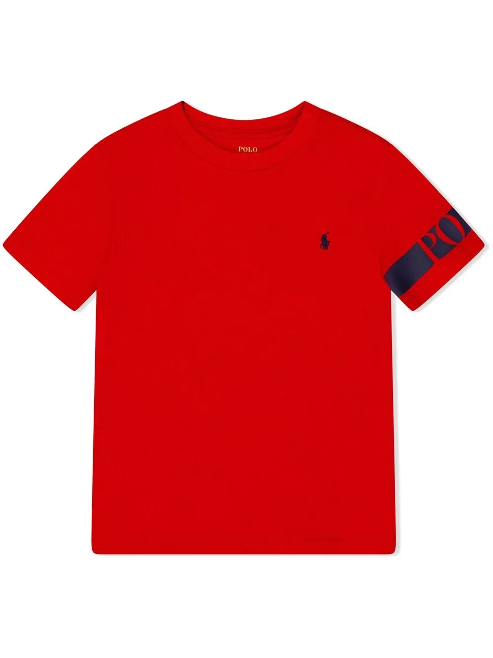 

Ralph Lauren Kids stripe-detail T-shirt - Red