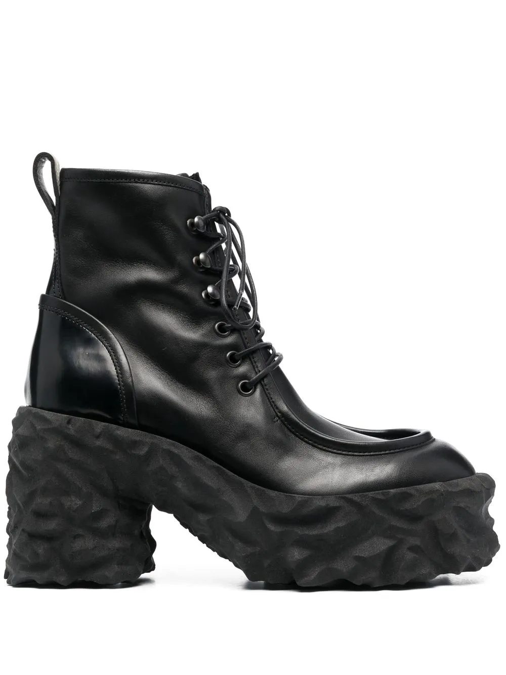 

Premiata 95mm chunky sole lace-up boots - Black