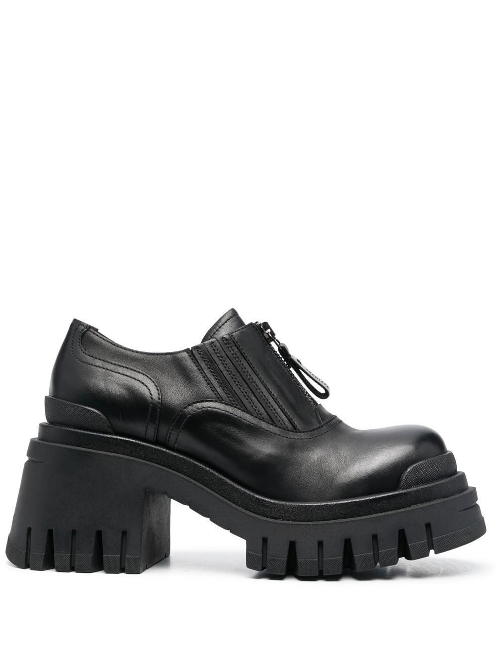 Premiata 80mm chunky sole boots - Black