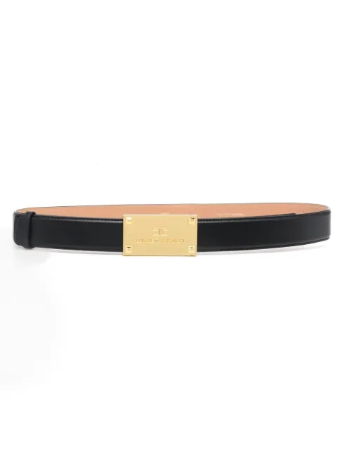 Elisabetta Franchi logo-buckle fastening belt