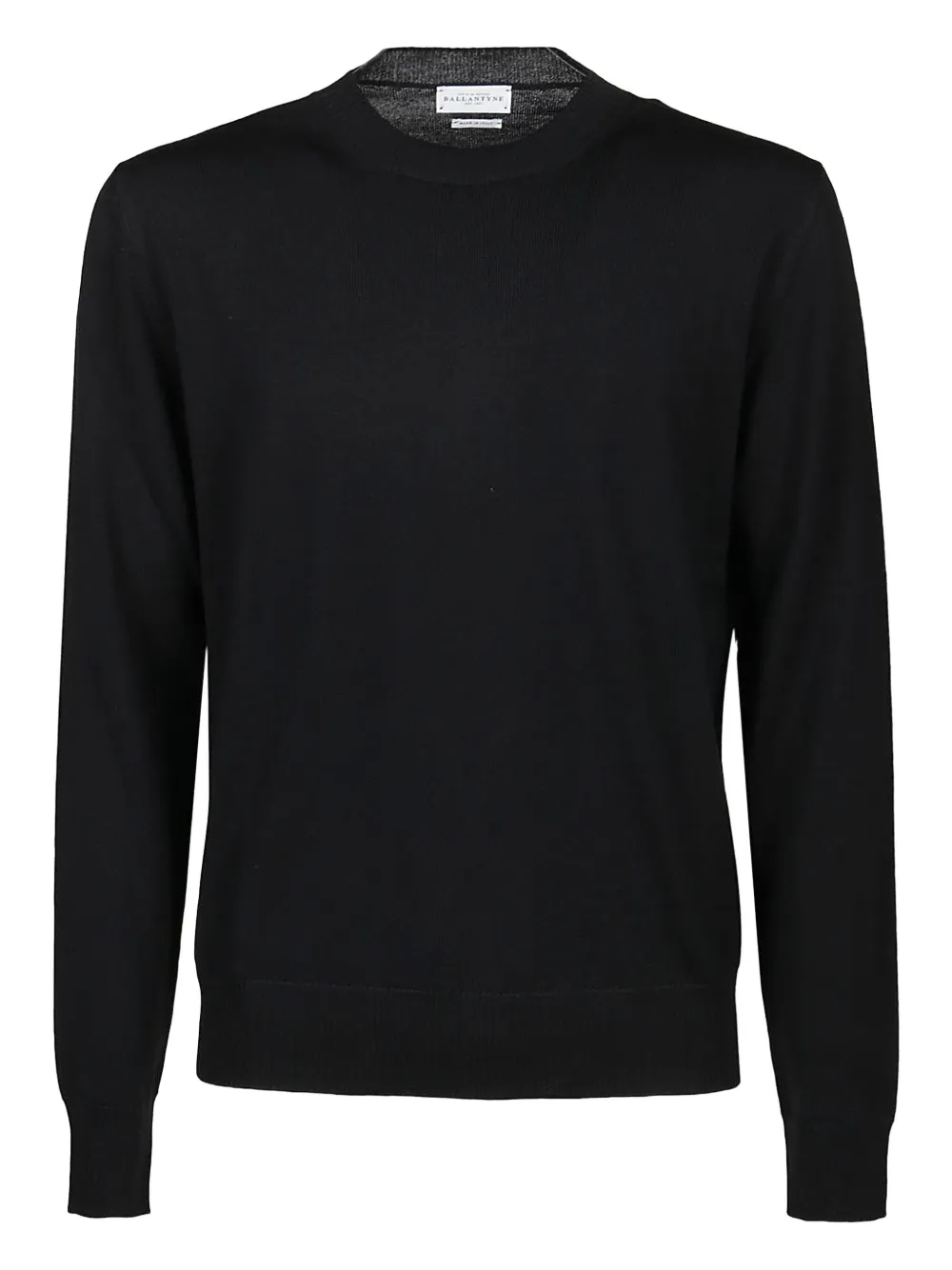 Ballantyne knitted jumper Zwart