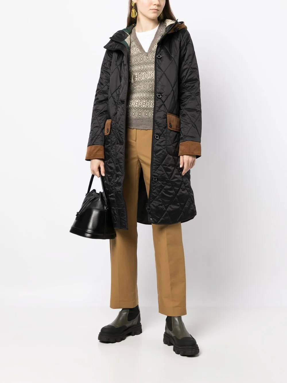 Barbour Mickley Quilted Jacket Farfetch