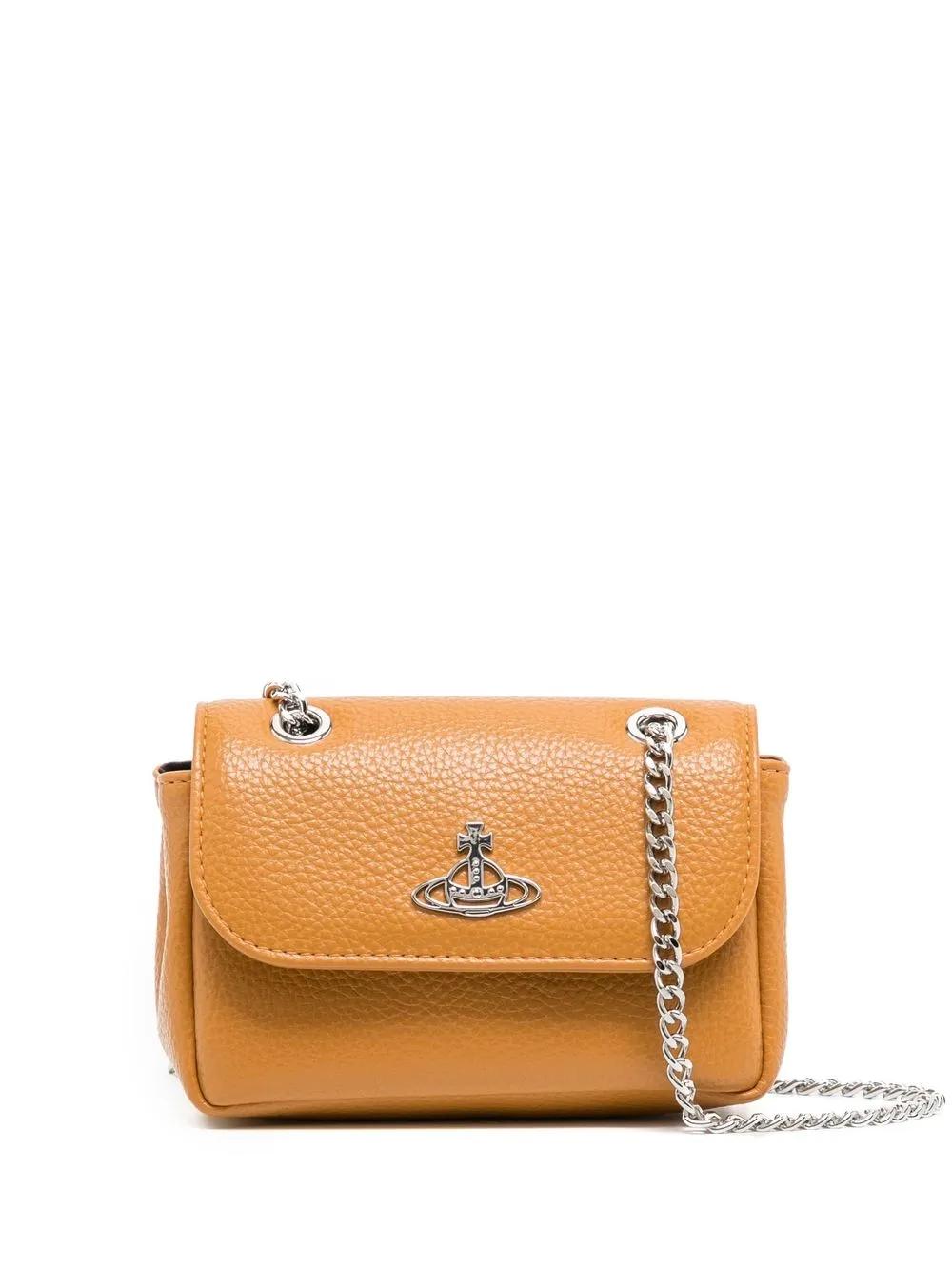 

Vivienne Westwood Orb-plaque shoulder bag - Brown