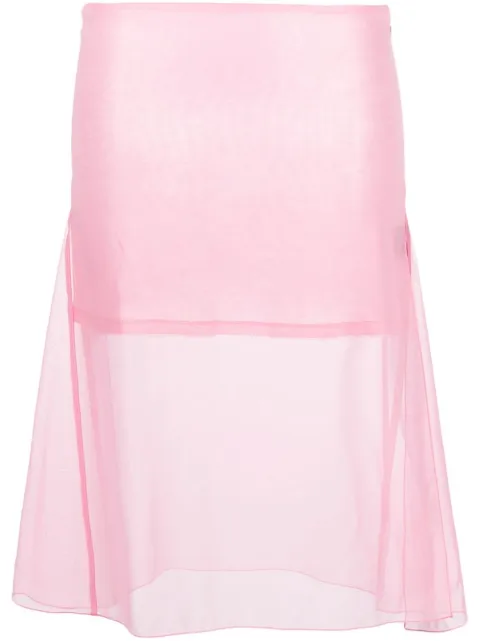 Supriya Lele silk midi skirt