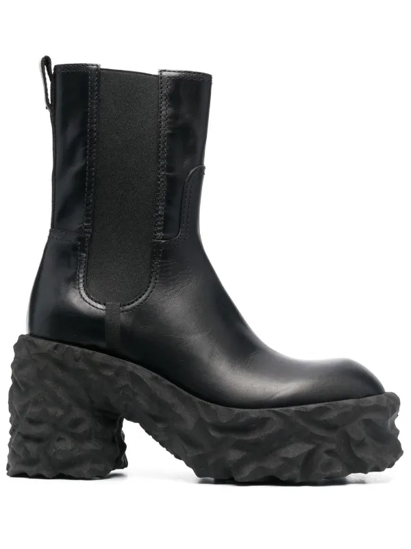 Chunky deals block boots