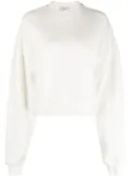 WARDROBE.NYC crew-neck pullover sweatshirt - White