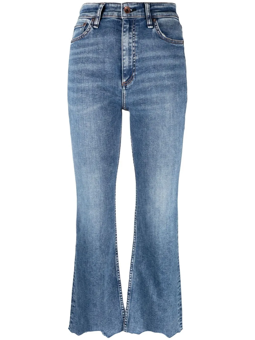 

rag & bone Casey ankle flare jeans - Blue