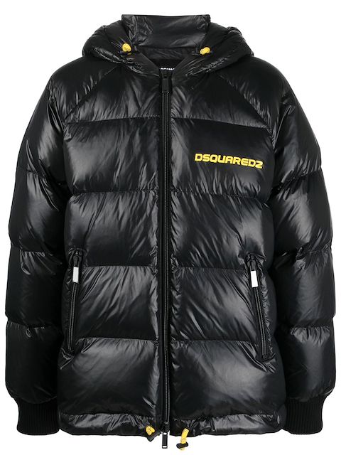 Dsquared2 chest logo-print padded jacket