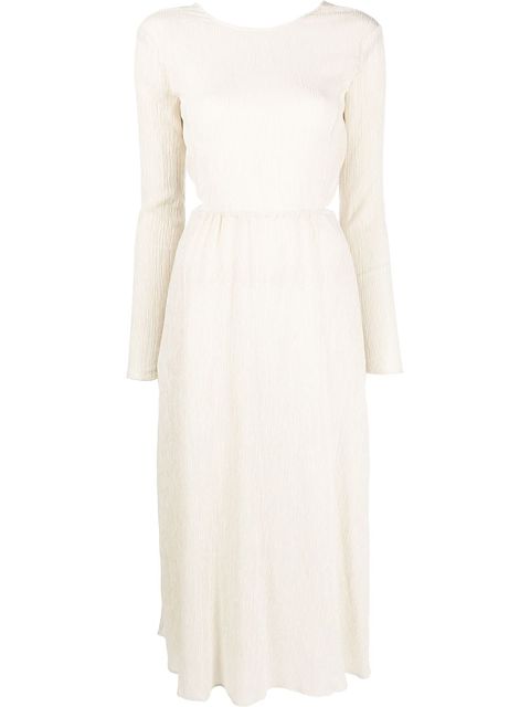 Soulland long-sleeve midi dress 