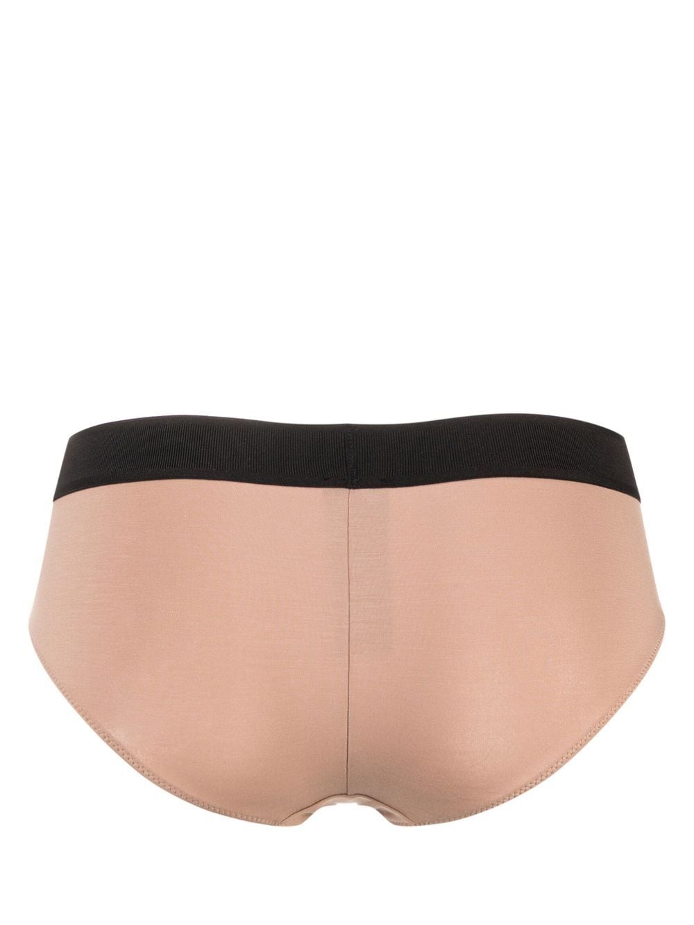 TOM FORD Slip met logo tailleband - Beige