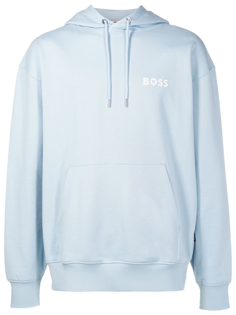 

BOSS Sullivan logo-print hoodie - Blue