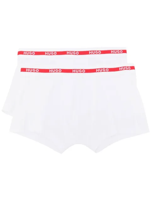HUGO Kit 2 cuecas boxer com logo