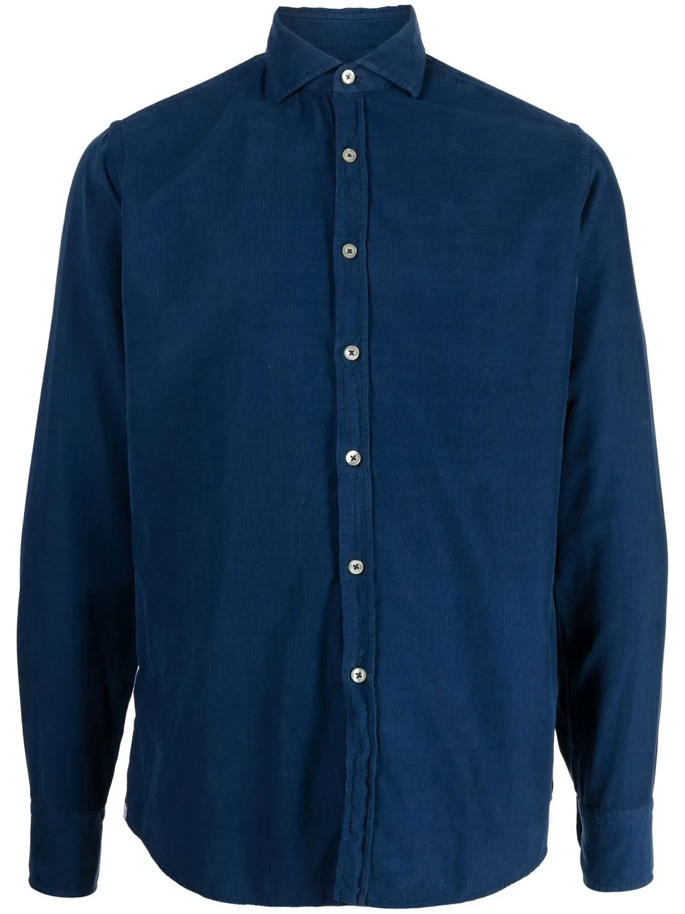 

Man On The Boon. cotton corduroy shirt - Blue