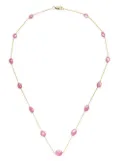 Swayta sha 18kt yellow gold ruby necklace - Pink
