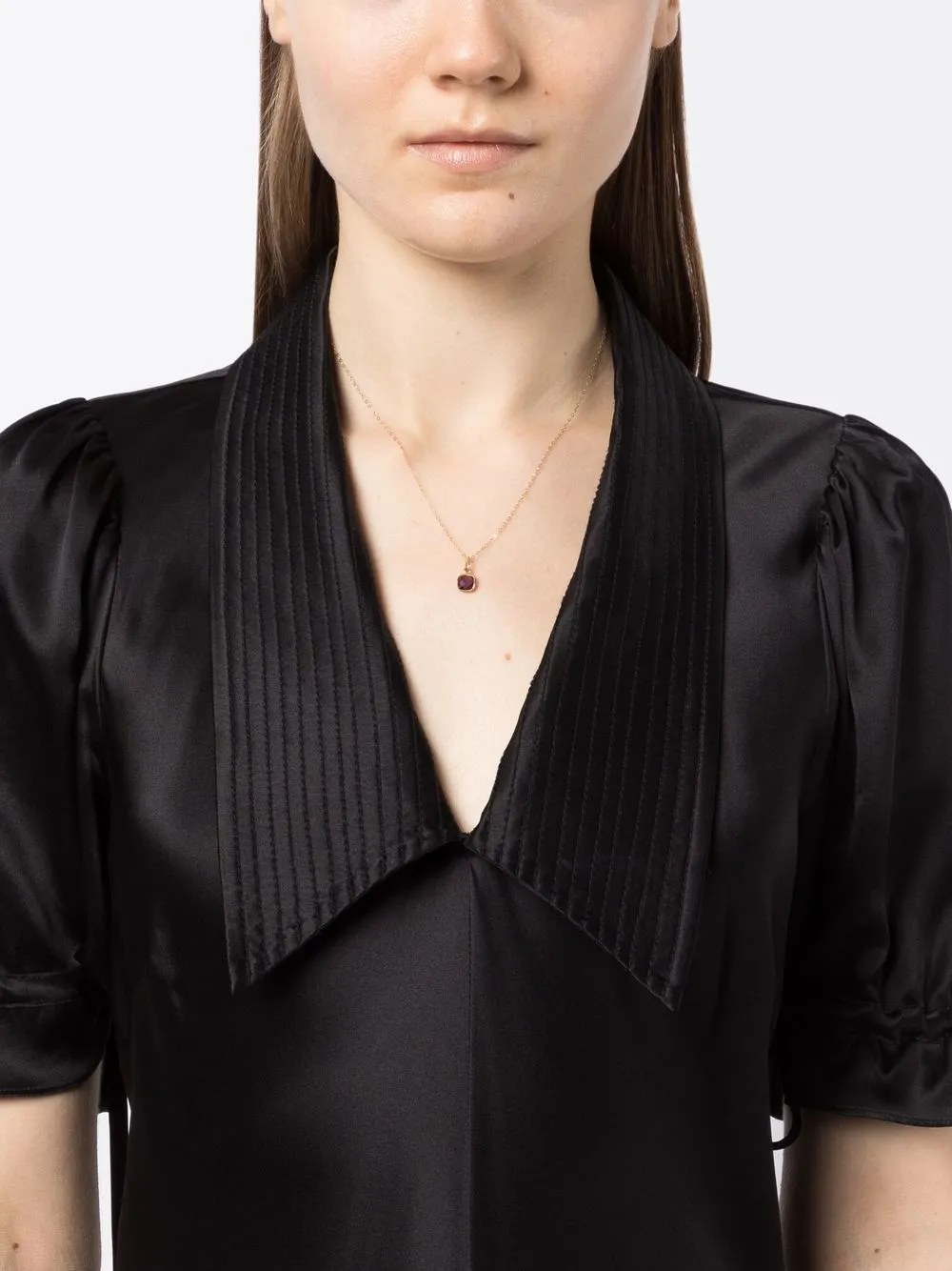 Swayta sha collier en or jaune 18ct orné de tourmaline | Image 2