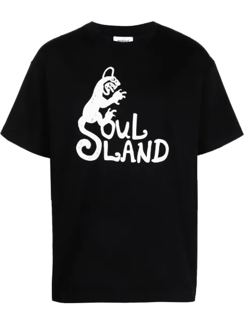 Soulland - Spring Devil logo-print T-shirt