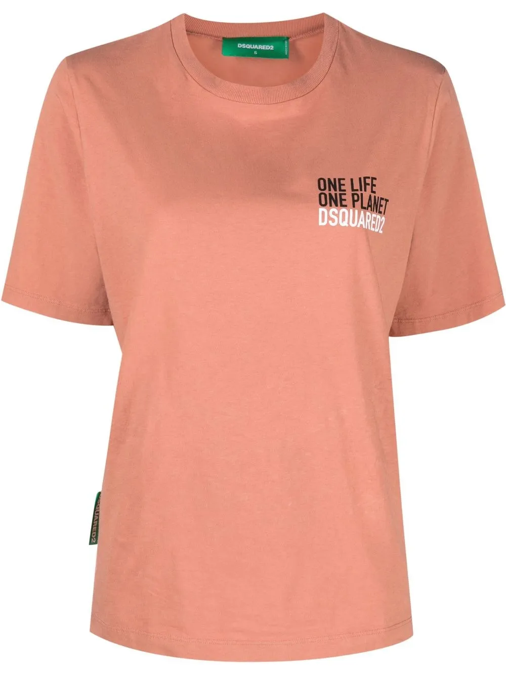 

Dsquared2 One Life cotton T-shirt - Orange