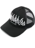 Vision Of Super flame-print cap - Black