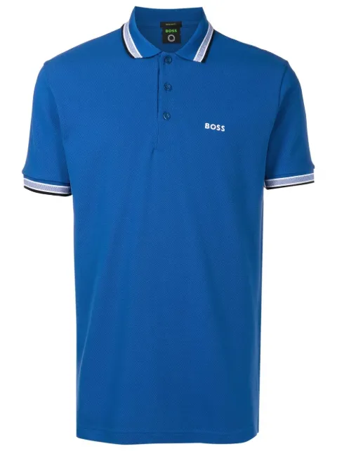BOSS Camisa polo Paddy com logo