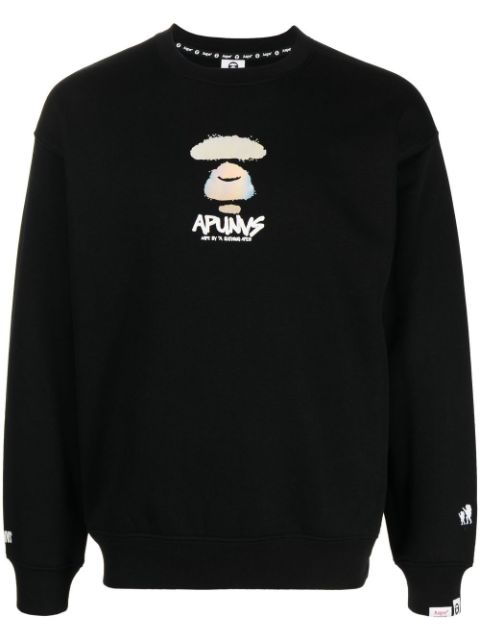 AAPE BY *A BATHING APE graphic-print sweatshirt Men