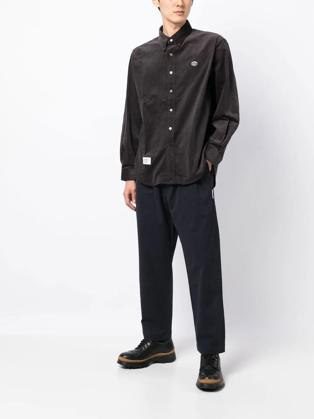CHOCOOLATE Straight broek - Blauw