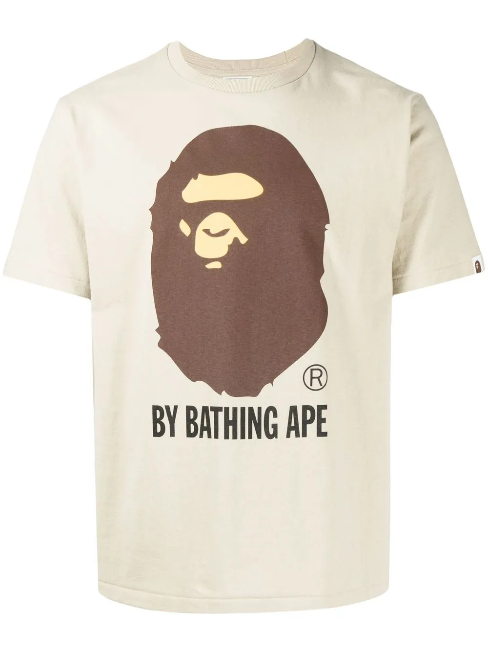 

A BATHING APE® Bathing Ape graphic T-shirt - Brown