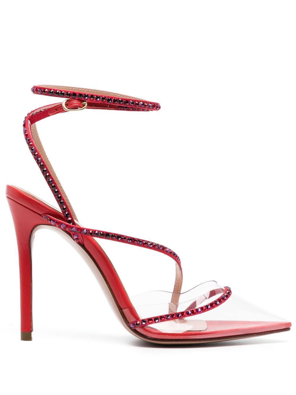 Andrea Wazen Pointed 70mm Heeled Sandals - Farfetch