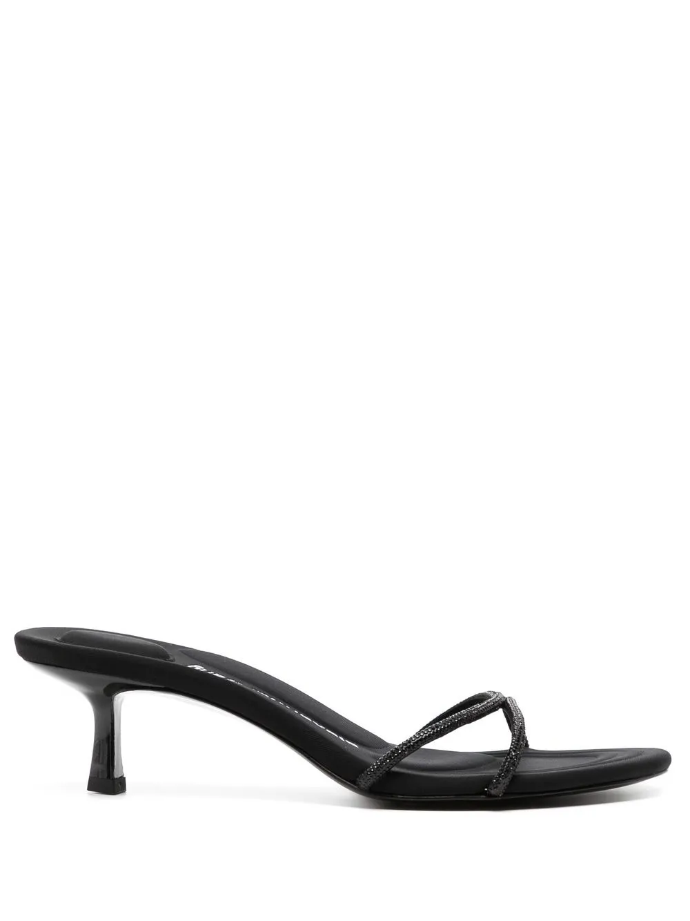 

Alexander Wang Dahlia 50mm crystal-embellished sandals - Black