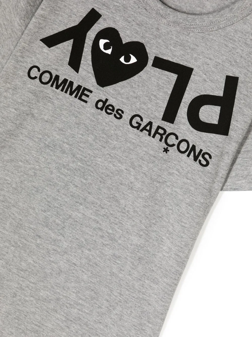 Comme Des Garçons Play Kids Play コットンTシャツ | グレー