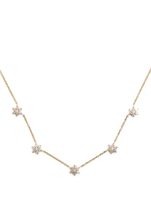 Swayta sha 18kt yellow gold diamond necklace