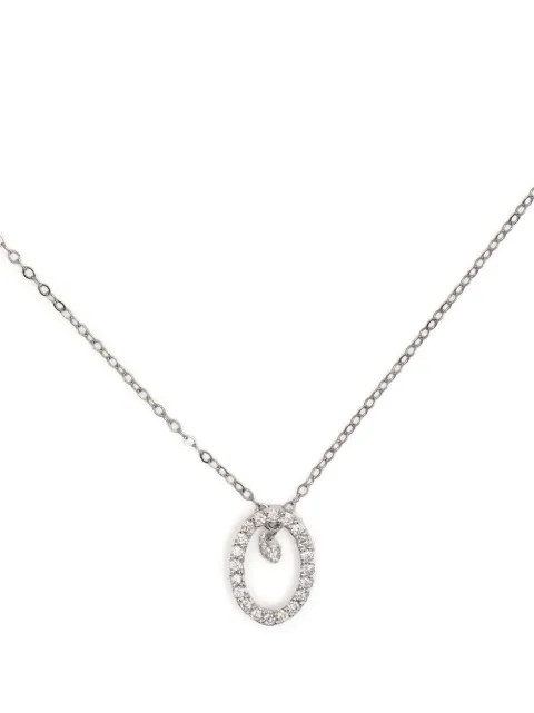 Swayta sha collar en oro blanco de 18kt con diamantes