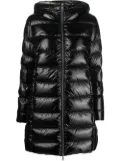 Colmar reversible padded hooded coat - Black