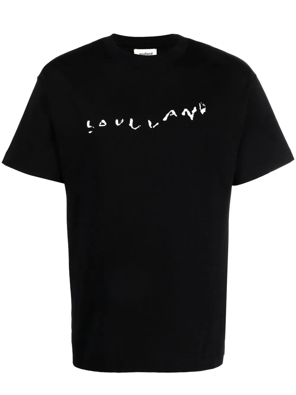 SOULLAND PAINT LOGO ORGANIC-COTTON T-SHIRT