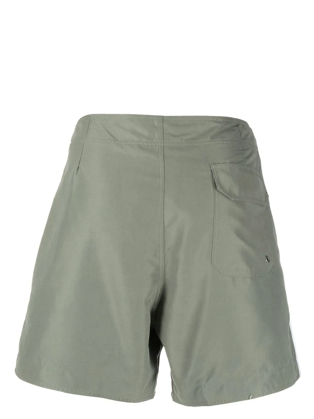 Palm Angels Zwembroek met geborduurd logo - Groen