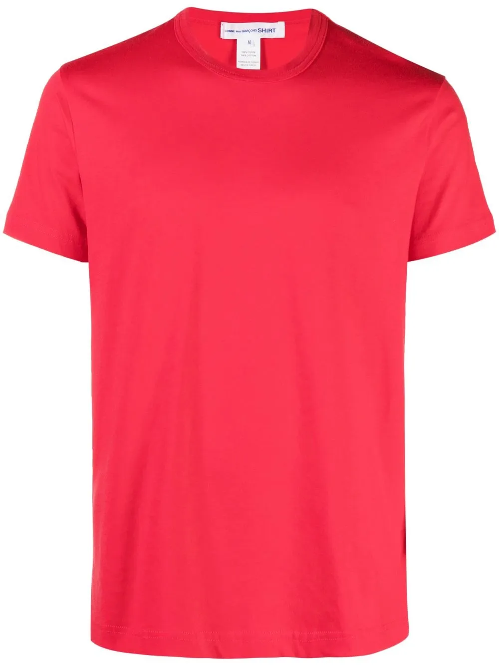 

Comme Des Garçons Shirt playera con logo estampado - Rojo