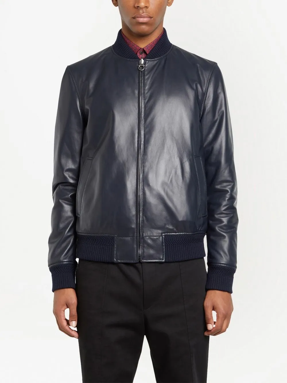 Ferragamo Gancini-print reversible bomber jacket | Bomber Jackets | Image 2