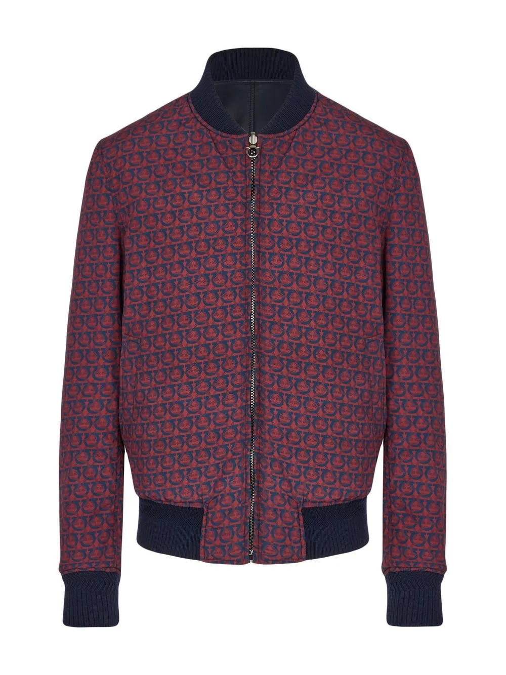 Ferragamo Omkeerbaar bomberjack Zwart