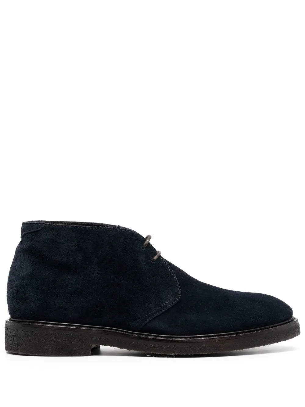 

Henderson Baracco suede lace-up boots - Blue