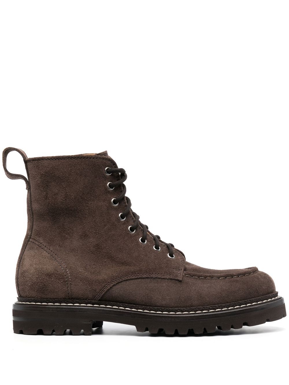 Henderson Baracco Suede lace-up Boots - Farfetch