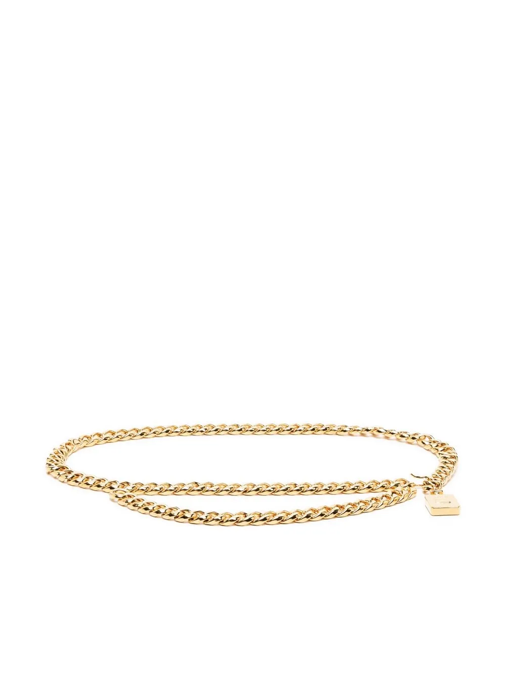 

Chanel Pre-Owned 1990-2000s Perfume Charm chain belt - Gold